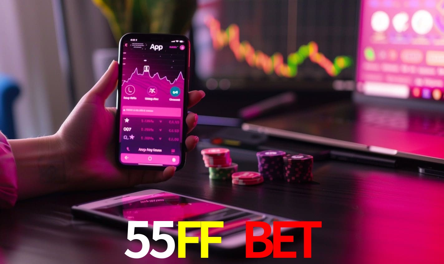 Comparação APP mobile vs versão web da 55FF BET